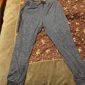 American Eagle Outfitters Black and Gray Joggers